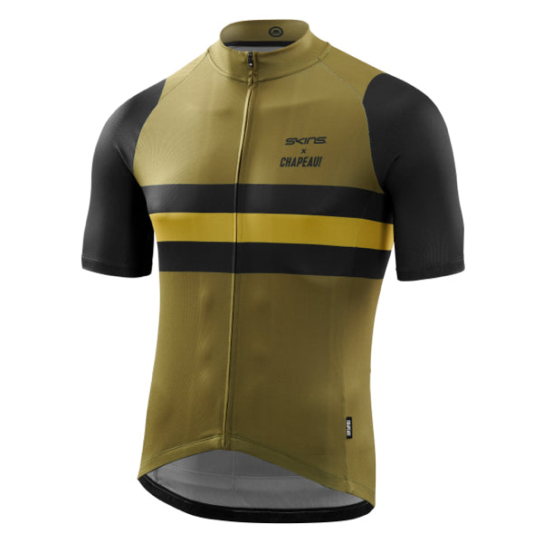 SKINS Cycle X Chapeau Mens Jersey Army Green