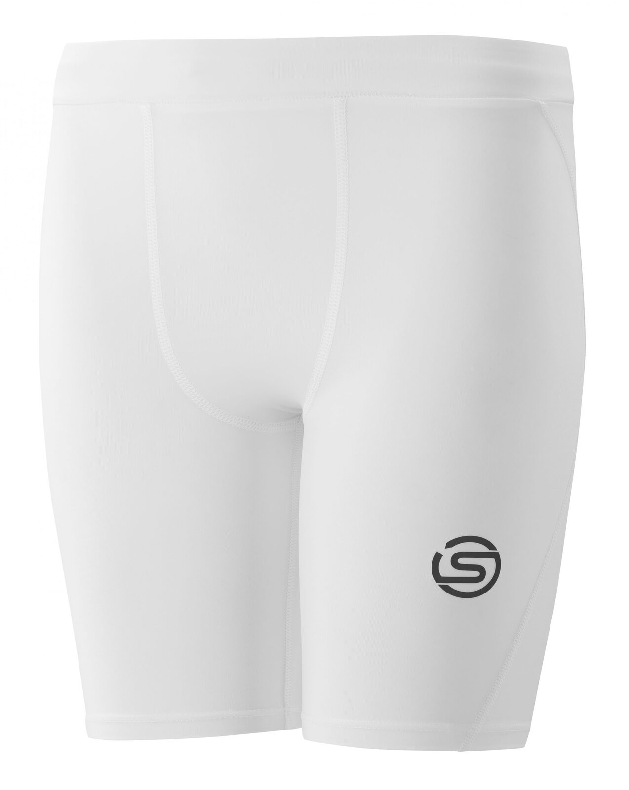 SKINS SERIES-1 Youth Half Tights White