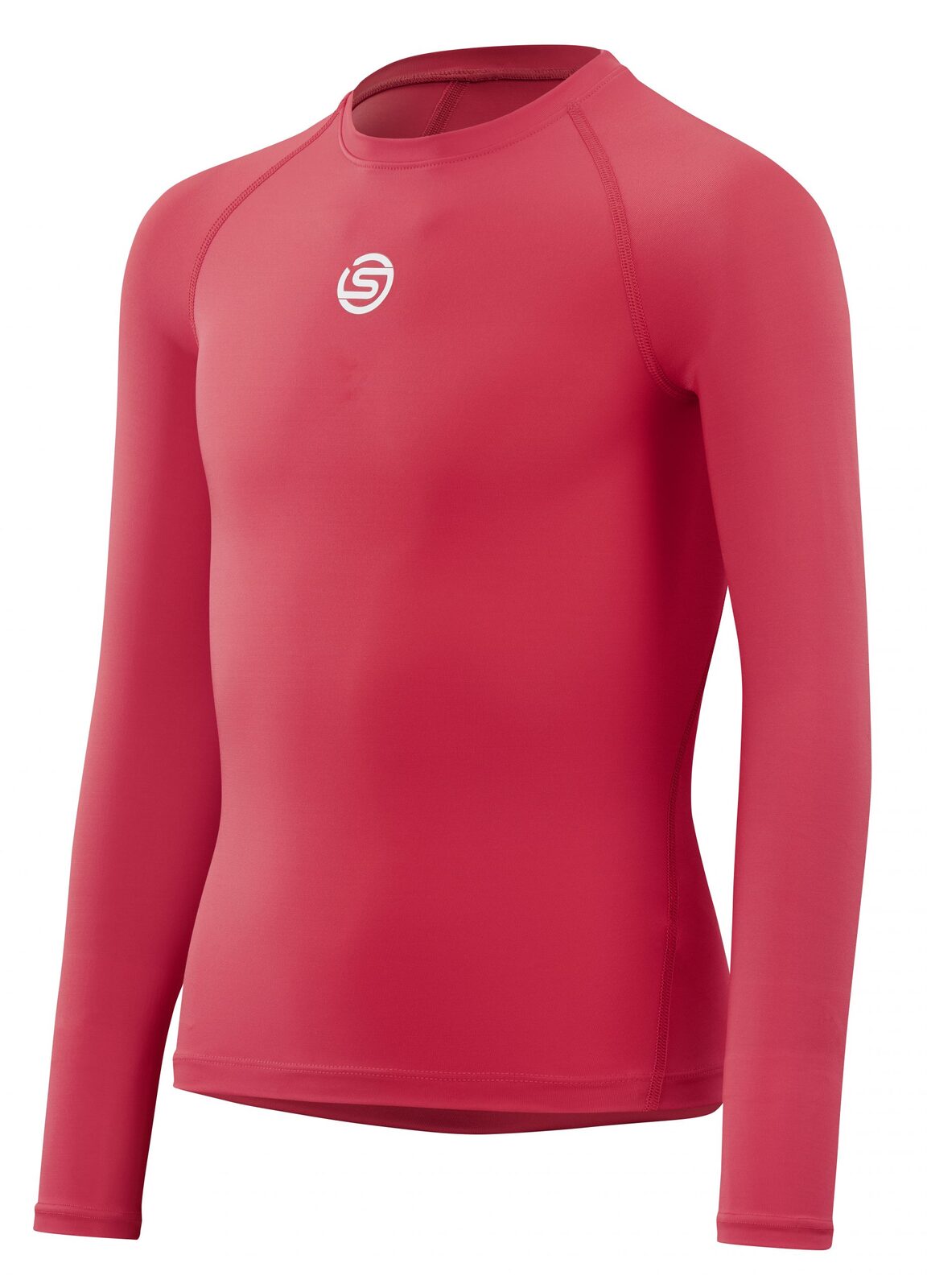 SKINS SERIES-1 Youth Long Sleeve Top Red