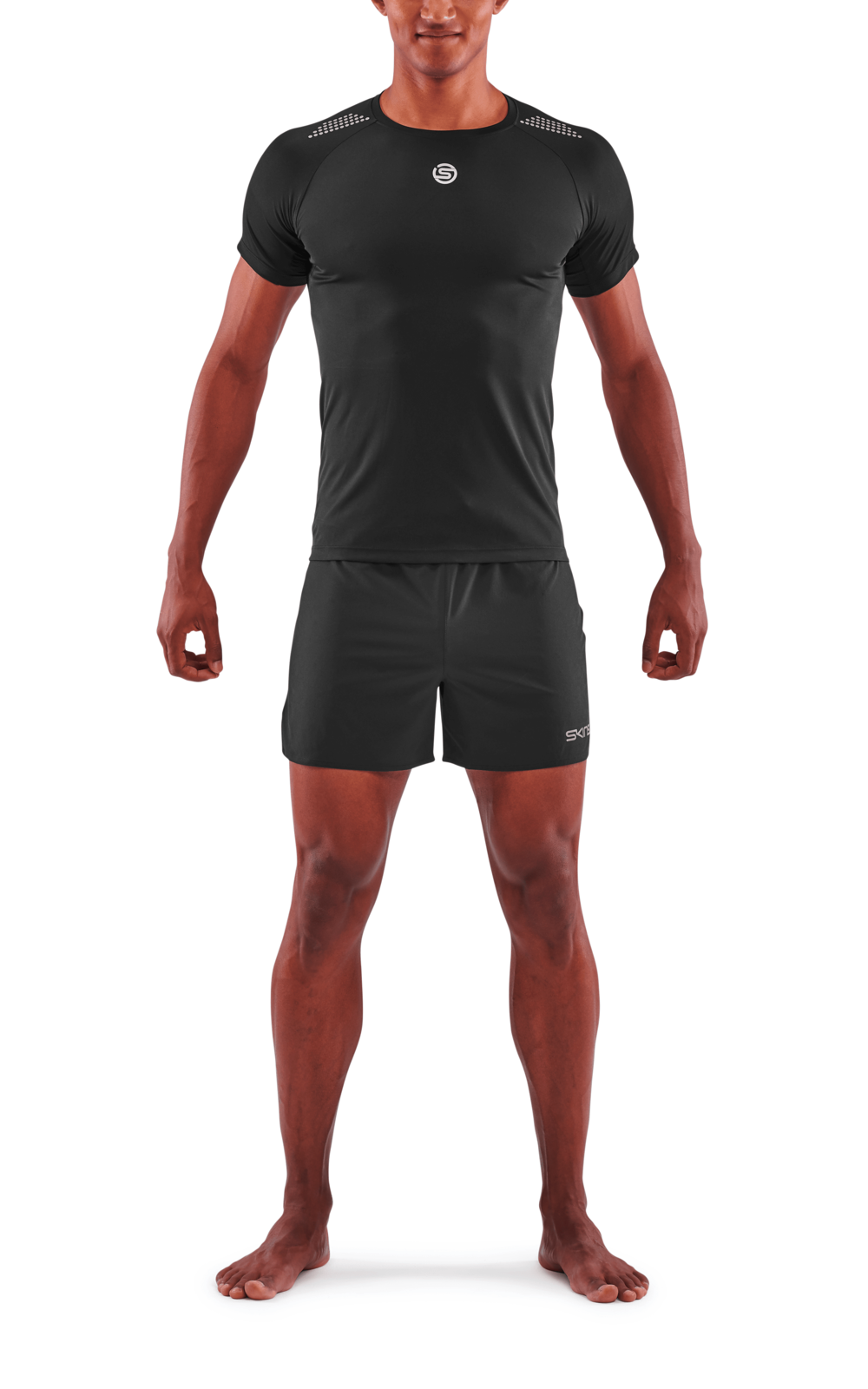 SKINS SERIES-3 Men's Short Sleeve Shirt Black