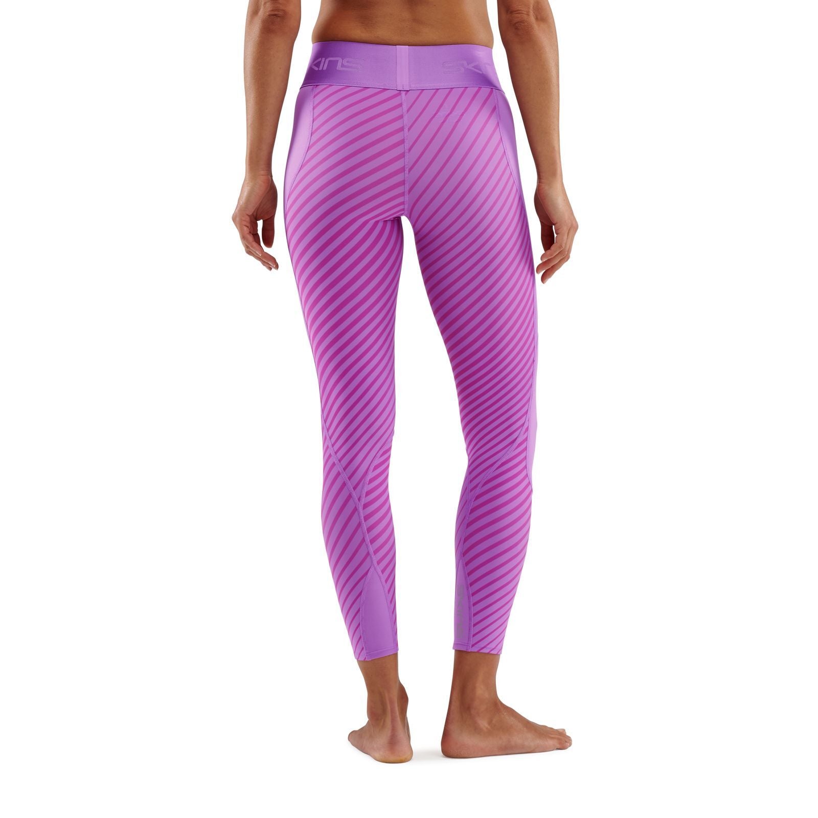 SKINS SERIES-3 Women's 7/8 Tights Linear Hot Pink
