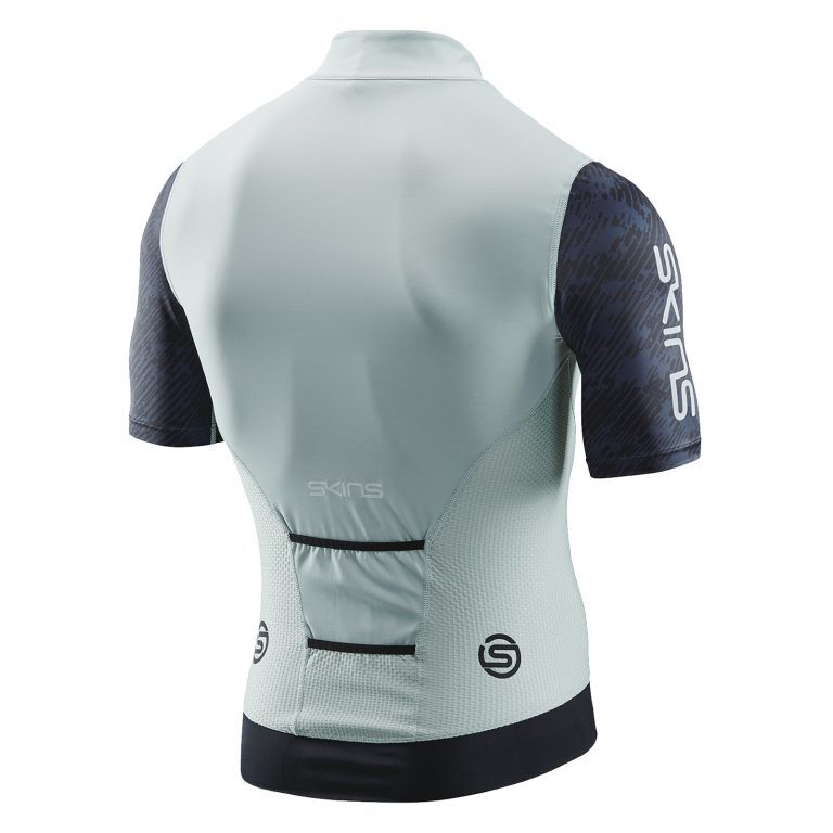 SKINS CYCLE Mens Elite Jersey Moss/Graphite