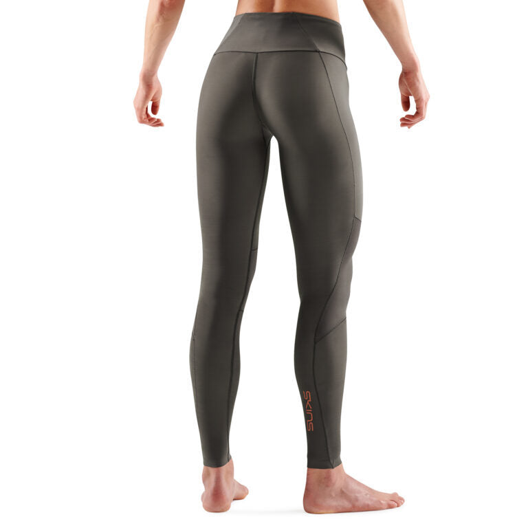 SKINS SERIES-5 Women's Recovery Long Tights Charcoal