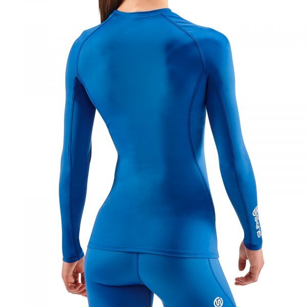 SKINS SERIES-1 Women's Long Sleeve Top Bright Blue