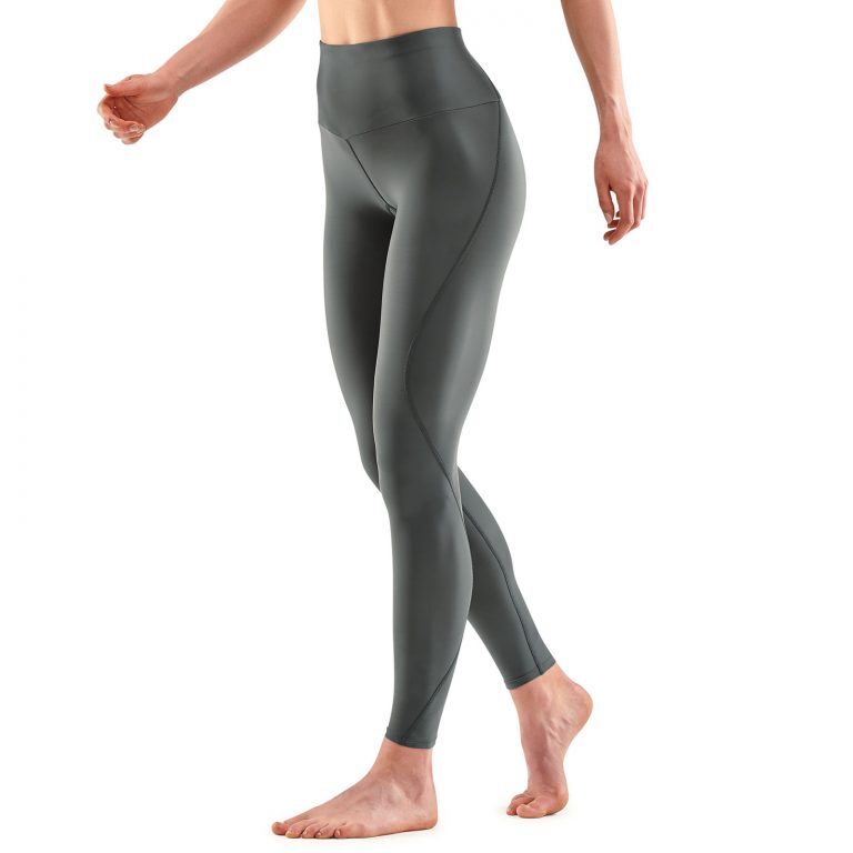 SKINS SERIES-3 Women's T&R Long Tights Charcoal